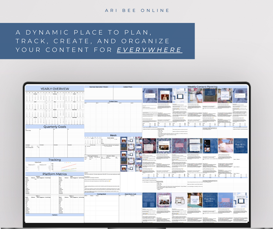 The Social Media Planner