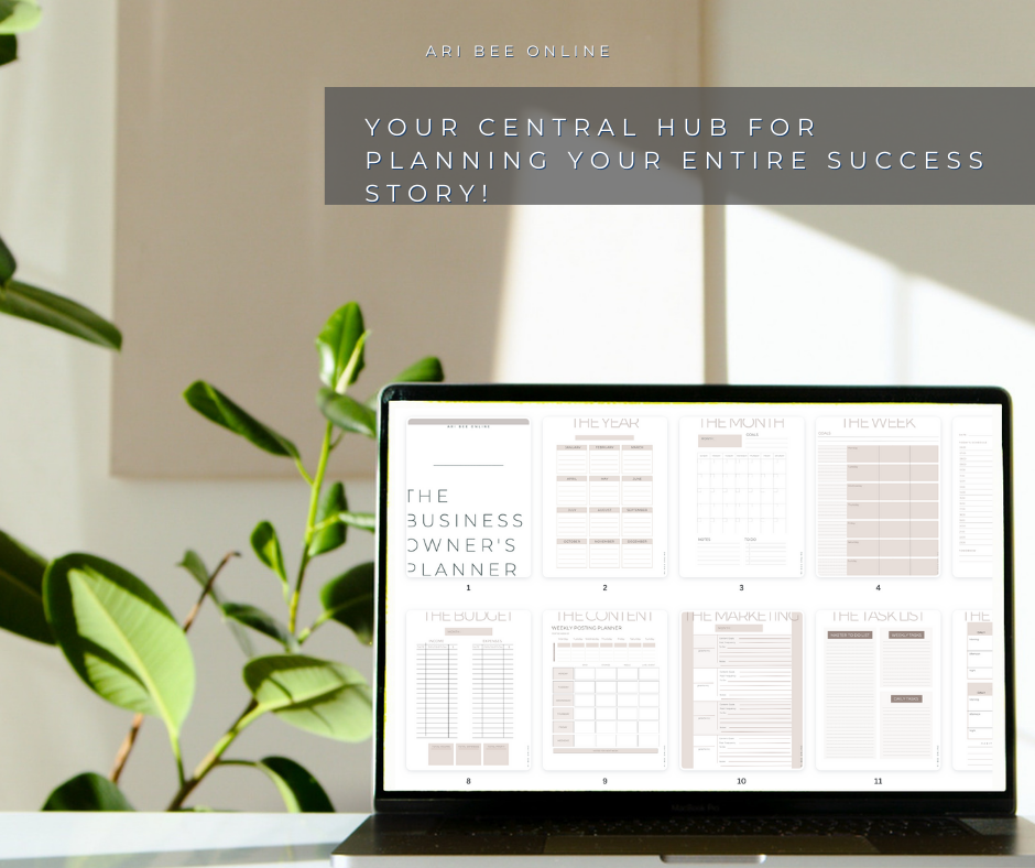 The Social Media Planner BUNDLE