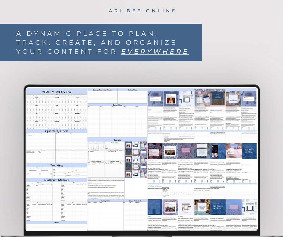 The Social Media Planner BUNDLE